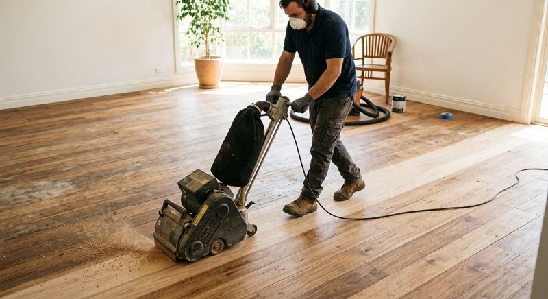 Walnut Floor Refinishing in Warrenton, VA