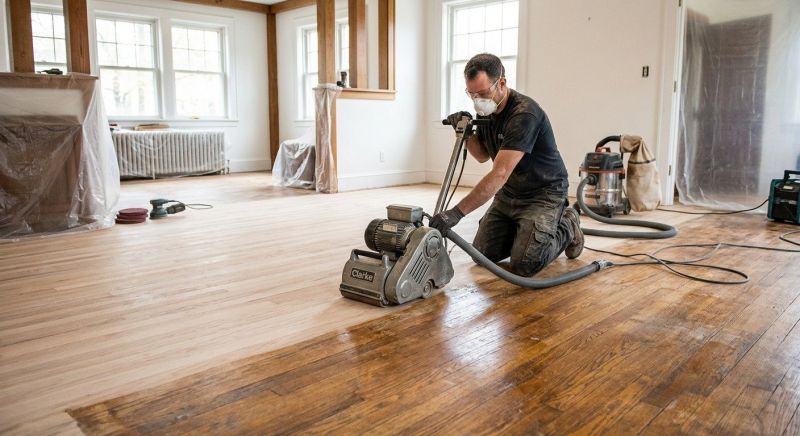 Wood Floor Refinishing in Aldie, VA