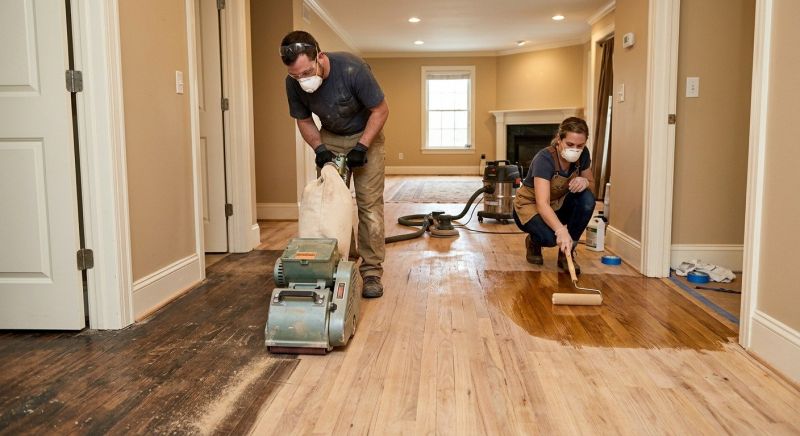 Wood Floor Refinishing in Stafford County, VA