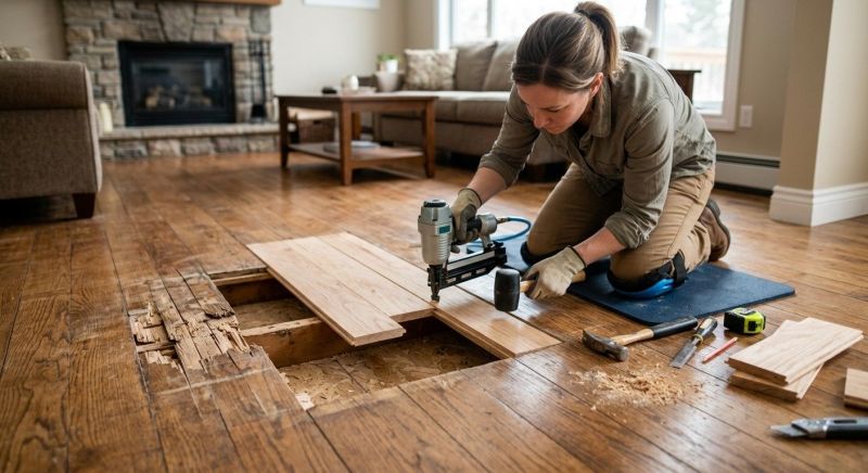 Wood Floor Repair in Burke, VA