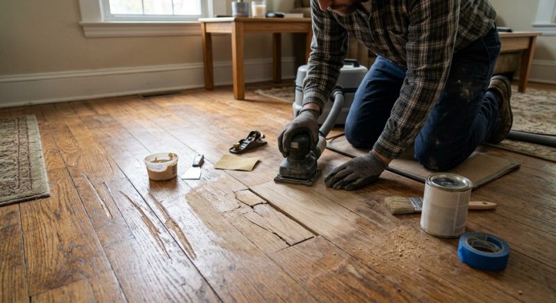 Wood Floor Repair in Culpeper, VA