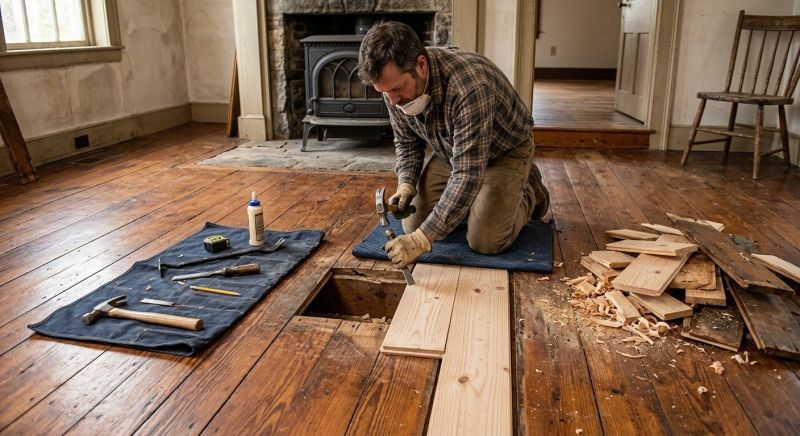 Wood Floor Repair in Manassas, VA