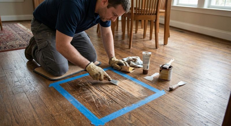 Wood Floor Repair in Triangle, VA