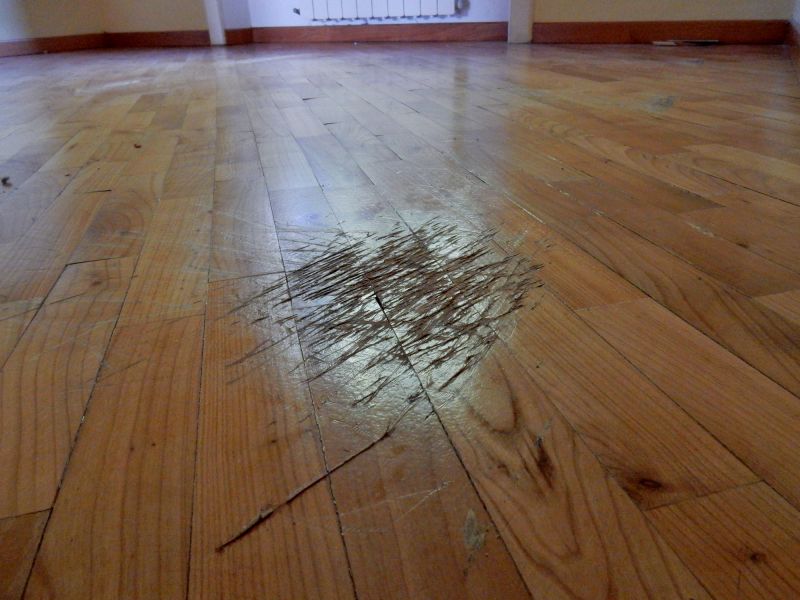 Wood Floor Scratch Repair in Oakton, VA