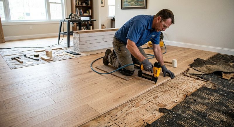 Wood Flooring Installation in Marshall, VA