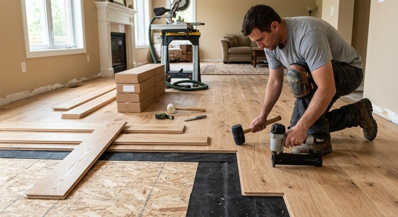 Wood Flooring Installation in Middleburg, VA