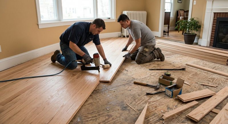 Wooden Floor Resurfacing in Warrenton, VA